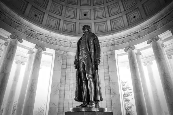 Inuti Jefferson Memorial Washington — Stockfoto