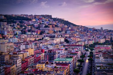 Napoli, İtalya 'da bir Ekim sabahı.