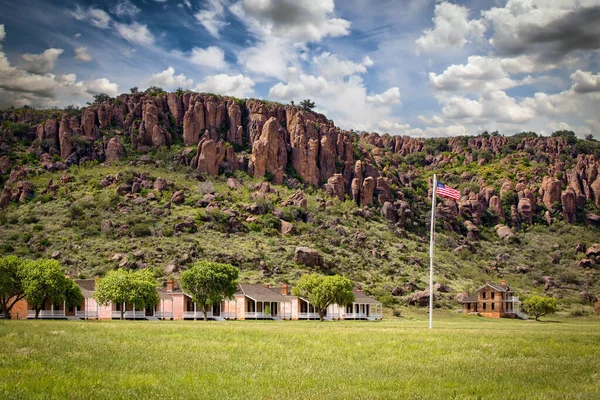 Ruins Army Frontier Military Post Called Fort Davis Fort Davis — Stock Photo, Image