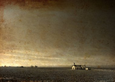 Bu küçük kilise Fabens, Texas 'ın birkaç mil güneyinde La Isle denilen bir yerde..
