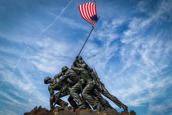 Memorial Guerra Del Cuerpo Marines Arlington Virginia — Foto de Stock