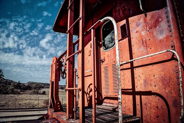 Uma Cabine Trem Pacific Southwest Railway Museum Campo Califórnia — Fotografia de Stock