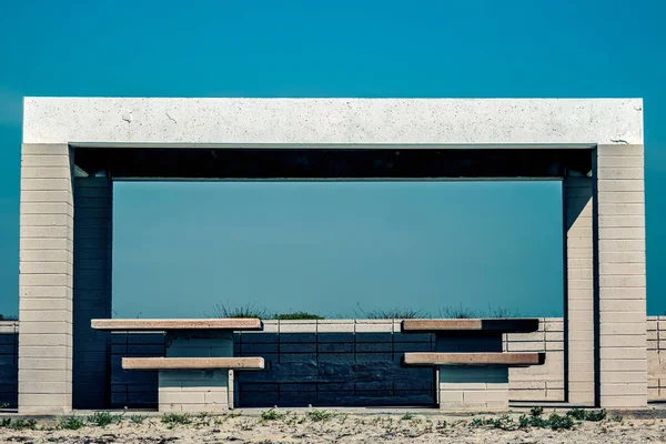 Güney Kaliforniya 'da bir piknik alanı.