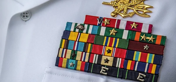 Military Ribbons Navy Seal — Stock Photo, Image