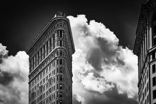 Edificio Flatiron Originalmente Llamado Fuller Building Encuentra Ciudad Nueva York —  Fotos de Stock