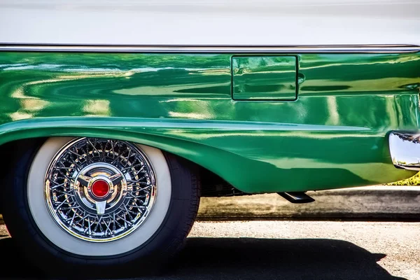 Achterkant Van Een Klassieke Amerikaanse Auto Zuid Californië — Stockfoto