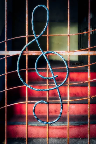 Музичні Ворота Дверях Будинку Йокосуці Японія — стокове фото