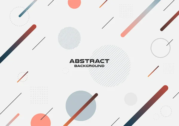 Abstract Vrije Vorm Geometrisch Memphis Achtergrond Vector Illustratie Template Design — Stockvector