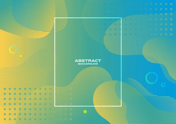 Fond Abstrait Pour Conception Fluid Gradient Liquide Formes Géométriques Abstraites — Image vectorielle