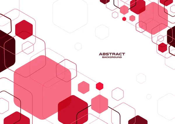 幾何学的抽象的背景 ベクトルとイラストバナーポスターテンプレート — ストックベクタ