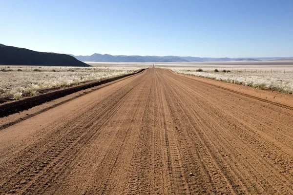 Endless Road Południowej Namibii — Zdjęcie stockowe