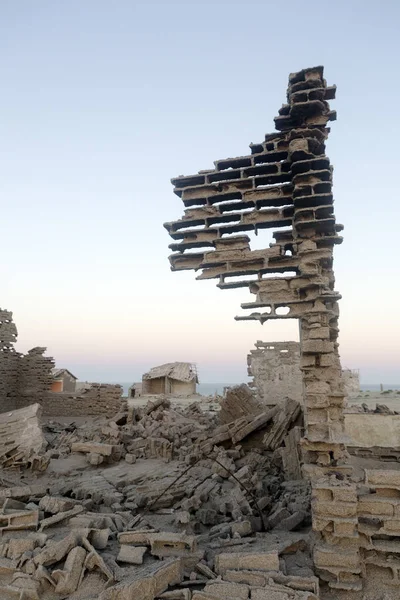 Ερείπια Εγκαταλελειμμένων Σπιτιών — Φωτογραφία Αρχείου