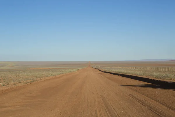 Lege Onverharde Weg Naukluft Nationaal Park — Stockfoto