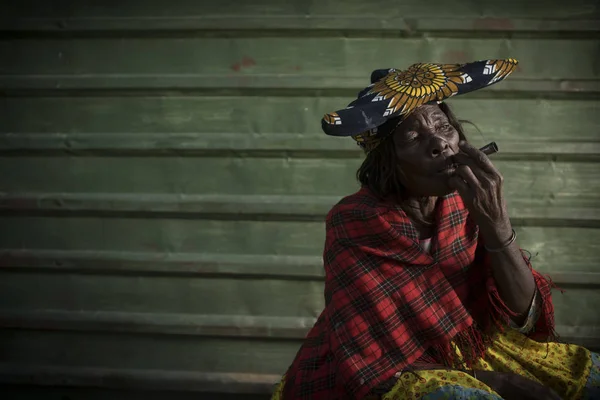 Purros Regiunea Kunene Namibia Mai 2018 Eroul Care Locuiește Regiunea — Fotografie, imagine de stoc