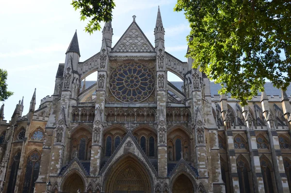 Westminster Abbey Stiftskirche Peter Westminster Gotische Abteikirche Der City Westminster — Stockfoto