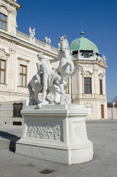 Pomnik Belwederu Wiedeń Austria — Zdjęcie stockowe