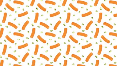 Tteokbokki Noodle vektörü. Kore yemeği. Baharatlı pirinç keki. Baharatlı pirinç keki desenli duvar kağıdı.