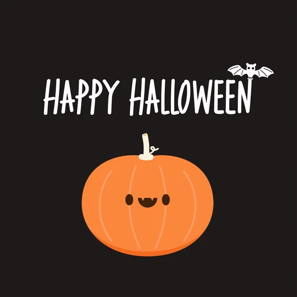 Diseño Póster Halloween 2020 Feliz Día Halloween Fondo Pantalla Calabaza — Archivo Imágenes Vectoriales