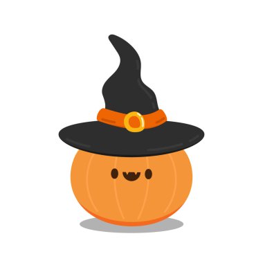 Cadılar Bayramı balkabağı maske takıyor. Cadılar Bayramı Balkabağı karakteri.