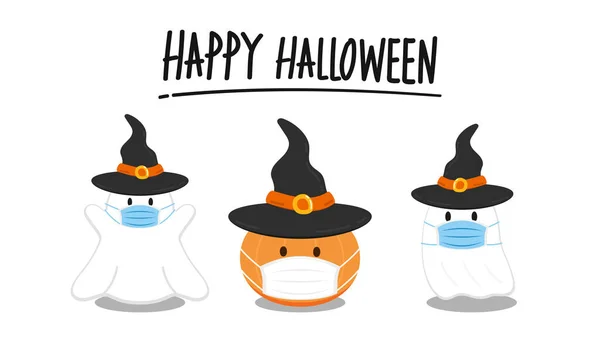 Cadılar Bayramı balkabağı maske takıyor. Cadılar Bayramı Balkabağı karakteri.