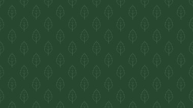 Yaprak desenli duvar kağıdı. Yaprak karalama sembolü vektörü.