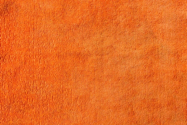 Texture Serviette Orange Placée Sur Fond — Photo
