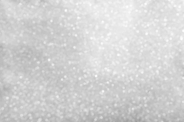 Astratto Sfondo Sfocatura Argento Glitter Texture — Foto Stock