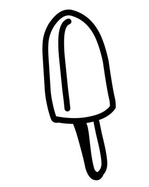 Karalama yaz setindeki plaj eşyalarının izole edilmiş görüntüsü. Tebrik kartları, posterler, çıkartmalar ve mevsimsel tasarım için el çizimi vektör çizimi.