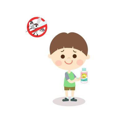 Losyon Vektörlü Çocuklar Anti Mosquto