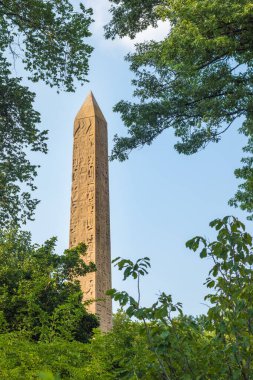 Kleopatra 'nın İğnesi, New York Central Park' ta dikilen her bir Mısır dikilitaşının popüler ismi. Aslen 19. yüzyılda Londra, Paris ve New York 'ta yeniden dikilmiş olan Luxor' dan üç dikilitaştan biridir. Manhattan, New York City, New York, ABD