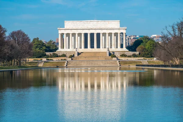 Lincoln Memorial Extremo Occidental Del National Mall Washington — Foto de Stock