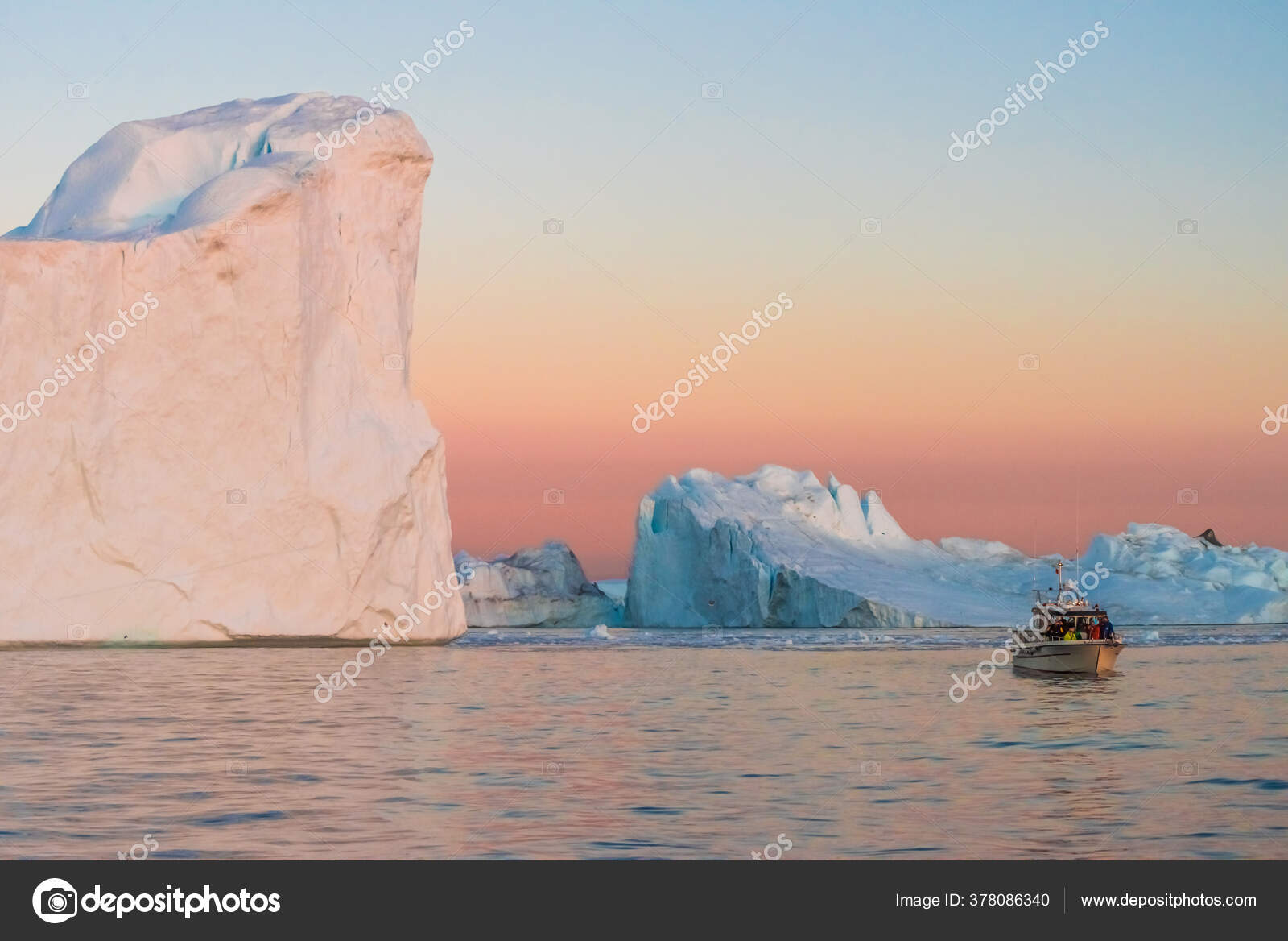 Midnight sun, Ilulissat