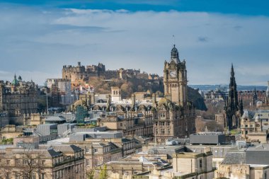 Edinburgh silueti, İskoçya 'nın başkenti ve ikinci en kalabalık şehri..