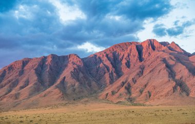 Sossusvlei ve Swakopmund, Namibya arasındaki Nambib çölündeki muhteşem çöl manzaraları