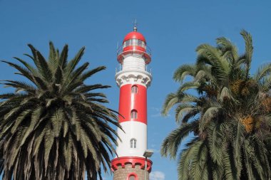 Erongo bölgesinin başkenti Namibya 'nın Atlantik Okyanusu kıyısındaki Namib Çölü kıyısında Swakopmund' da (Swakop 'un Ağzı) sömürge döneminden kalma deniz feneri. Namib Çölü 'nde yer almaktadır ve Namib' deki en büyük dördüncü nüfus merkezidir.