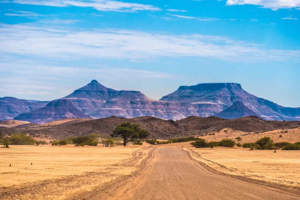 Дороге Хорихас Куненском Районе Северной Намибии — стоковое фото