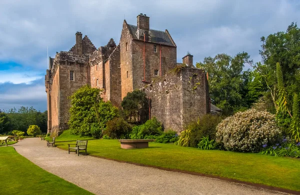 Ruïnes Van Het Brodick Castle Het Eiland Arran Firth Clyde — Stockfoto