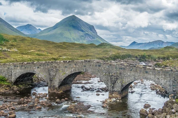 Cuillin Cuilthionn Cuiltheann Řada Skalnatých Hor Ostrově Skye Skotsku — Stock fotografie