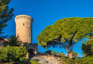 Bellver Klanının Gotik kalıntıları, Palma, Majorca (Mallorca), Balearic Adaları, İspanya.