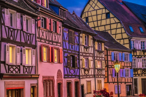 Ciudad Vieja Colmar Capital Del Vino Alsaciano Haut Rhin Francia —  Fotos de Stock