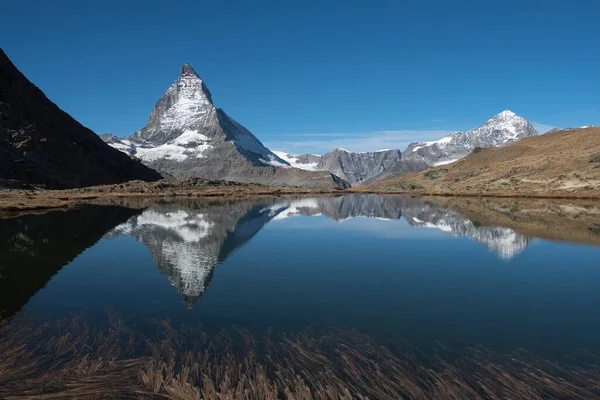 Turistika Matterhorn Zermatt Visp Valais Švýcarsko — Stock fotografie