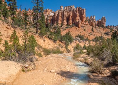 Mossy Cave Trail, Bryce Canyon Ulusal Parkı, Utah, ABD