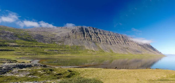 Cestě Vysočině Západních Fjordů Island — Stock fotografie