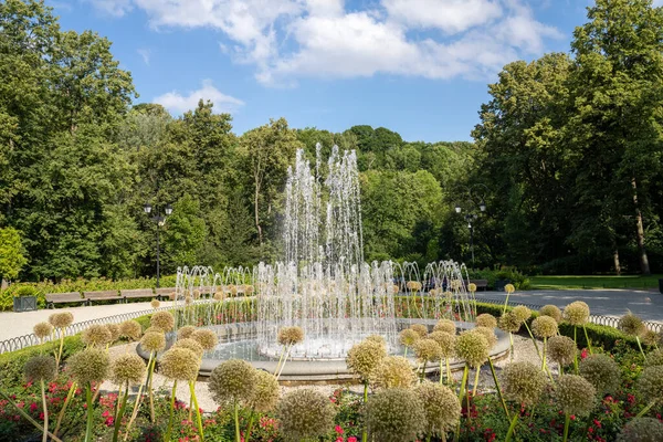 Der Bernardinengarten Ein Schöner Öffentlicher Park Der Altstadt Von Vilnius — Stockfoto