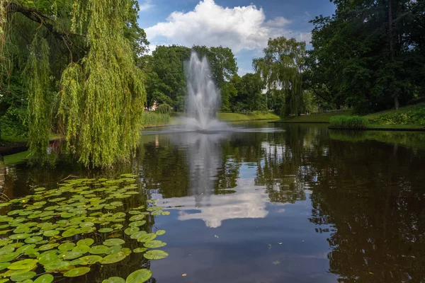 Riga Hauptstadt Lettlands Und Die Größte Stadt Des Baltikums Die — Stockfoto