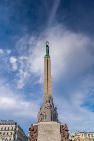 Riga Hauptstadt Lettlands Und Die Größte Stadt Des Baltikums Die — Stockfoto