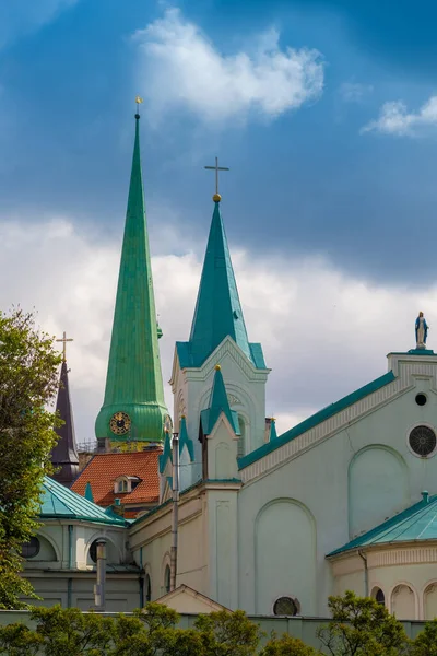 Encantadora Praça Catedral Cidade Velha Riga Letônia Fundada 1209 Sua — Fotografia de Stock