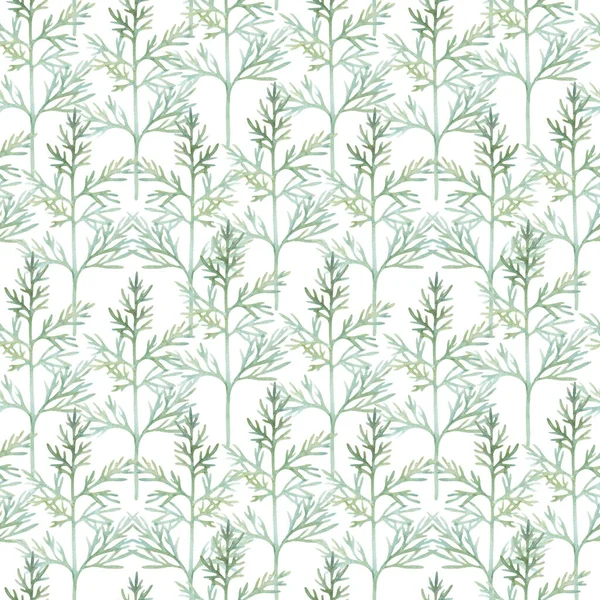 Jemný Botanický Vzor Pro Tkaniny Balicí Papír Tapety Design Pastelových — Stock fotografie