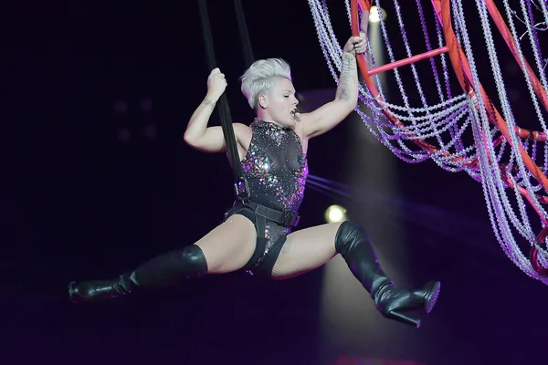 Rio Janeiro Brazil October 2019 Singer Her Show Rock Rio — Stock Photo, Image