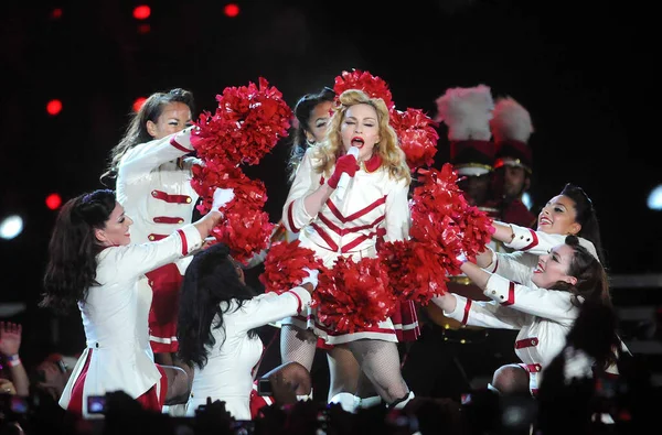 Rio Janeiro December 2012 Singer Madonna Performs Turner Her Show — Stock Photo, Image